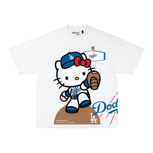 Hello Kitty Dodgers Tee