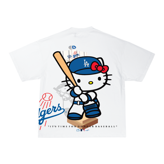 Hello Kitty Dodgers Tee